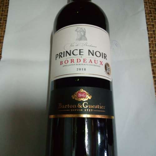 法國波爾多紅酒 PRINCE NOIR BORDEAUX 750ml