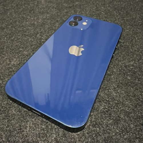 100% work iPhone 12 blue 128gb 藍色 iPhone12 不議價