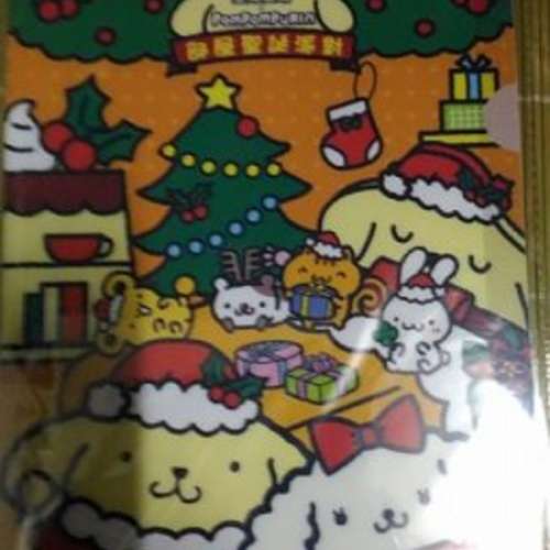 布甸狗暖笠笠抱手枕 及 布甸狗多用途收納袋 及 布甸狗聖誕節特別版限量File