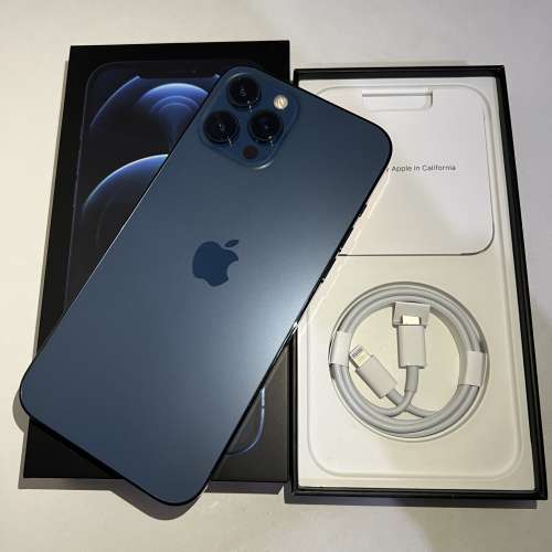 iPhone 12 Pro Max 128GB 太平洋藍 Pacific blue