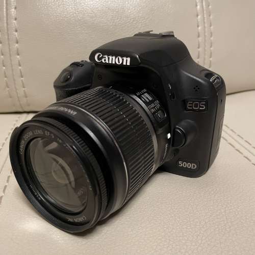 Canon 500D + 18-50mm鏡頭