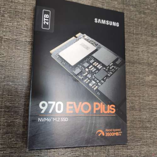 全新未開封 SAMSUNG 970 EVO Plus SSD 2TB M.2 NVMe SSD