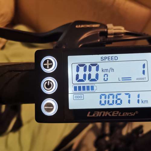 G66 可折疊 20吋大輪 隱藏式電池 電動單車 95%新