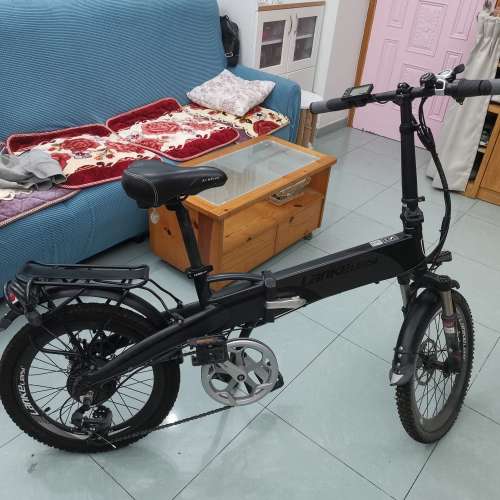 G66 可折疊 20吋大輪 隱藏式電池 電動單車 95%新