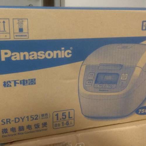 Panasonic 樂聲牌電飯煲 SR-DY152 (1-6人)