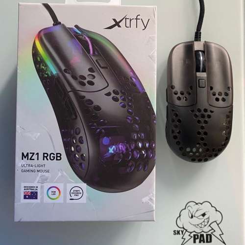 Xtrfy MZ1-Zy's Rail RGB Mouse 超輕量遊戲滑鼠