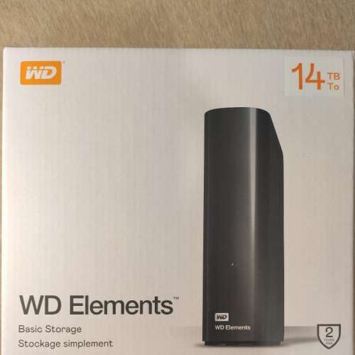 Western Digital WD Elements USB 3.0 外置硬碟盒(沒有硬盤)