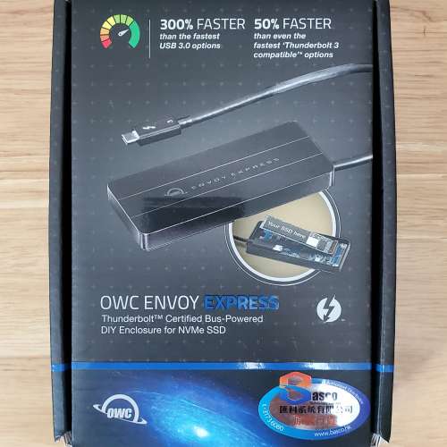 OWC Envoy Express Thunderbolt 3 M.2 NVMe SSD 外接盒