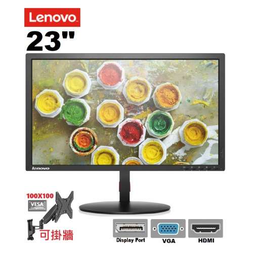 23吋 Lenovo T2324Pa LEDmon T2324Pa T2324 2324PA 顯示器 monitor 螢幕
