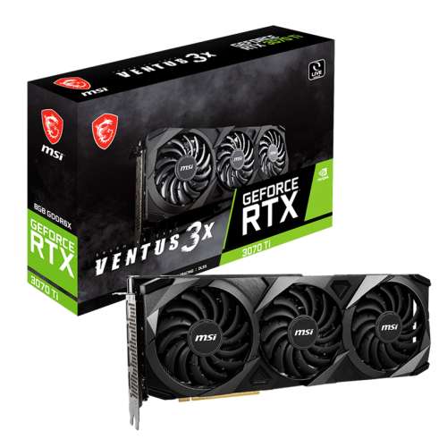 [全新] MSI GeForce RTX 3070 Ti VENTUS 3X 8G OC LHR