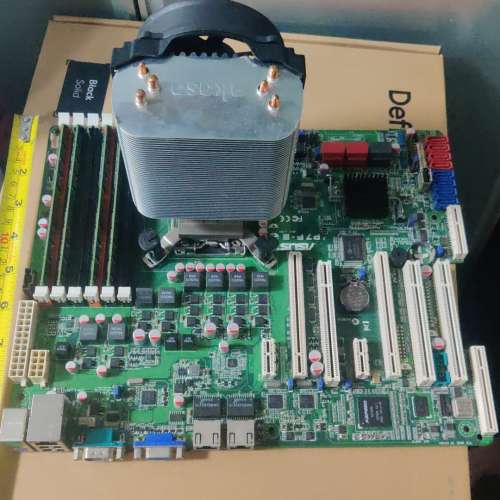 Xeon 3450+Asus P7F-E server board+16G ram+heatsink+antec Earthwatt 450W