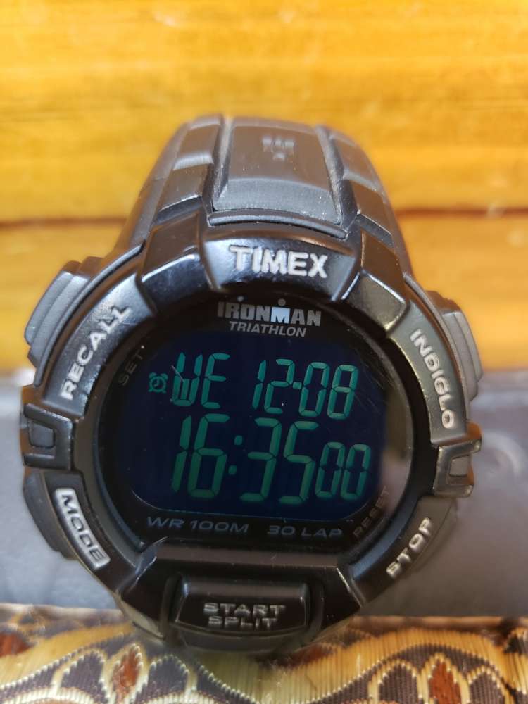 timex ironman rugged 30 blackout