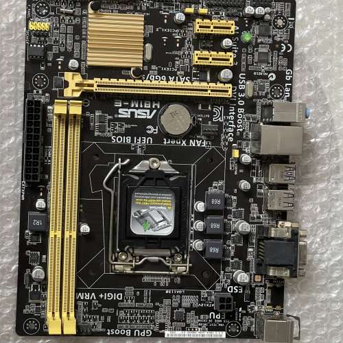 二手 ASUS H81M-E H81 DDR3 USB3 LGA1150 MATX MB