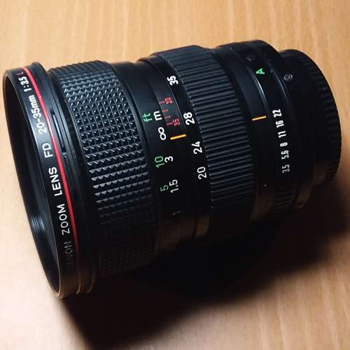 CANON New FD 20-35mm F3.5 L カメラレンズ 美品-