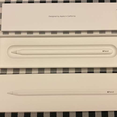 Apple Pencil 2 觸控筆 行貨 100%全新 沒有任何花痕 只開盒檢查和試筆 Apple專門店...