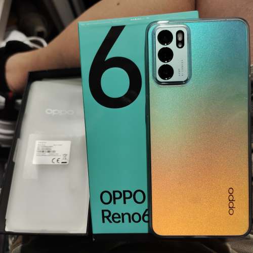 Oppo Reno 6 行貨 全套 99%新只用3個月