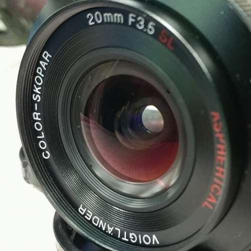 福倫達 Voigtlander 20mm 全片幅 Canon EF接環 (單反 R5 R6可用合焦功能)