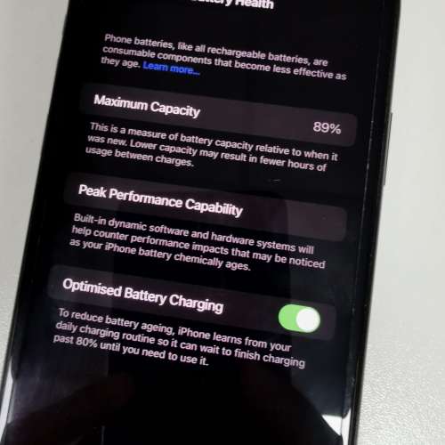 二手九成新 iPhone 11 Pro Max 256GB (午夜綠色/CSL 行貨)