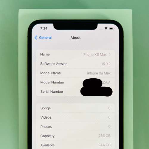 iPhone XS Max 256GB Gold - 99.9% NEW