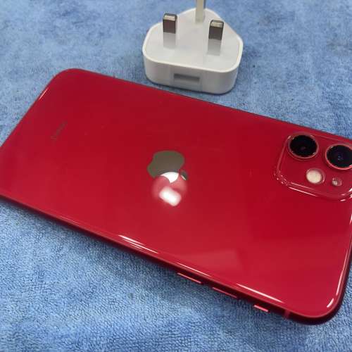 99%New iPhone 11 256GB 紅色 香港行貨 有配件 電池效能90% 首選超值！