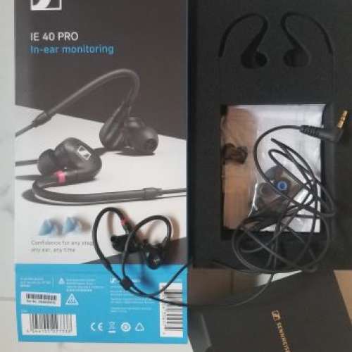 Sennheiser In-Ear Headphones  - IE40 Pro [Black color]