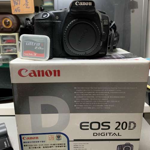 Canon 20D Body 連CF card