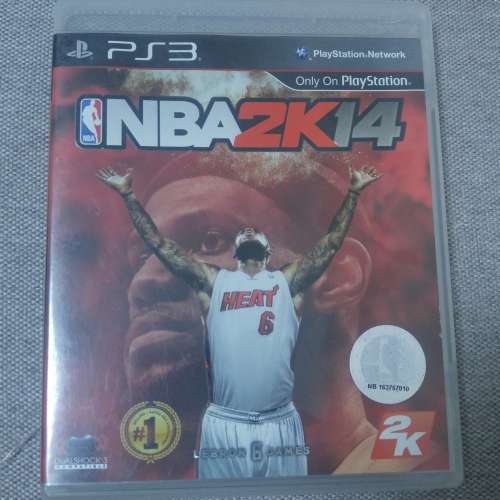 包郵 PS3 2K14 game (NBA 環保價 Playstation 3 籃球)