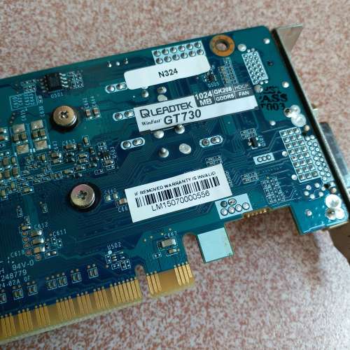 Leadtek GT730 1GB GDDR5 半高顯示卡