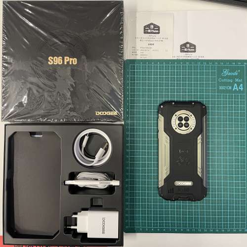 DOOGEE S96 Pro (Black) 三防4G真三卡手機（第2部）