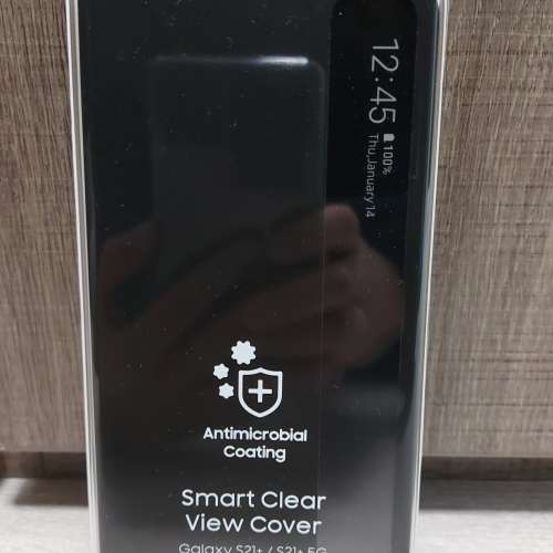 * 100% new Samsung Galaxy S21+ Plus 全透視感應保護套 黑色 行貨