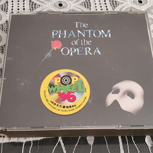 近70%新 used The PHANTOM of the OPERA 歌劇魅影 2CD (Box Broken 爛膠盒)  海怡半...