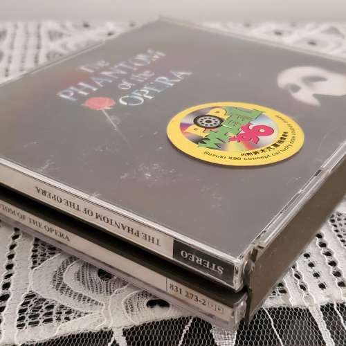近70%新 used The PHANTOM of the OPERA 歌劇魅影 2CD (Box Broken 爛膠盒)  海怡半...