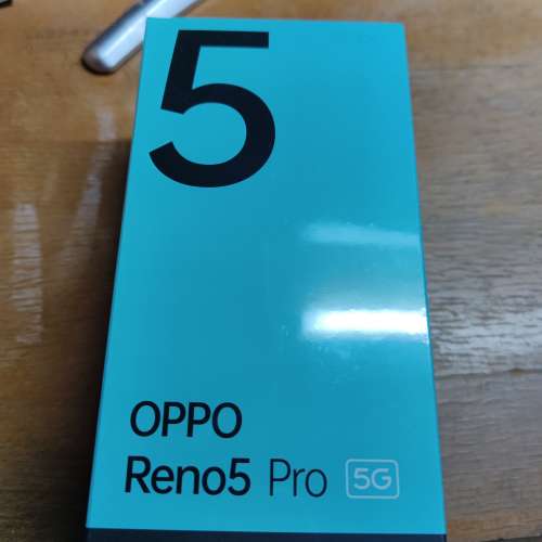 全新reno 5 pro  12+256gb 未拆有保養一年