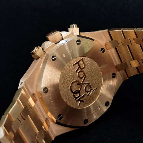 AUDEMARS PIGUET/AP愛彼皇家橡樹系列26331OR.OO.D315CR.01自動機械腕表搭配AP全金...