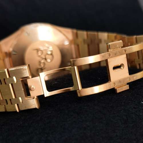 AUDEMARS PIGUET/AP愛彼皇家橡樹系列26331OR.OO.D315CR.01自動機械腕表搭配AP全金...