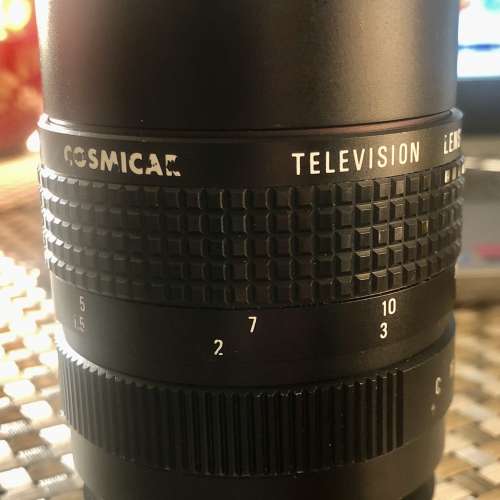 Cosmicar Television Lens 75mm f1.4 手動鏡 for M43