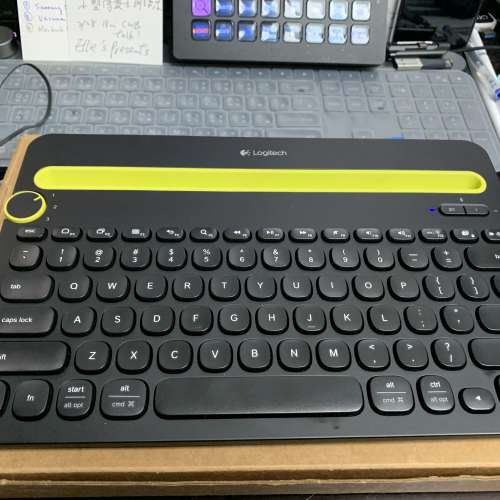 Logitech K480 Bluetooth Keyboard Black 多功能藍牙鍵盤