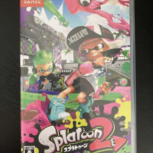 Switch splatoon 2 日文版 漆彈大作戰 2