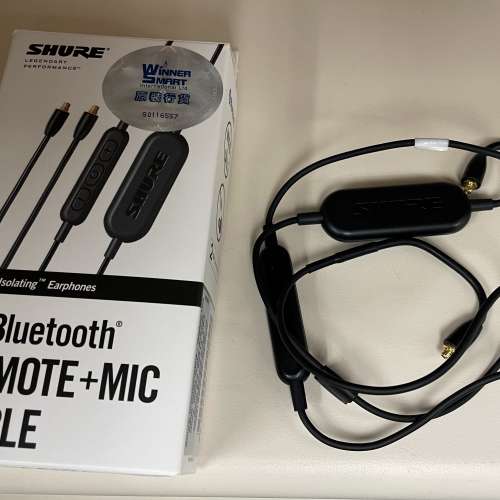 Shure RMCE-BT1 遙控及咪高峰藍牙耳機線