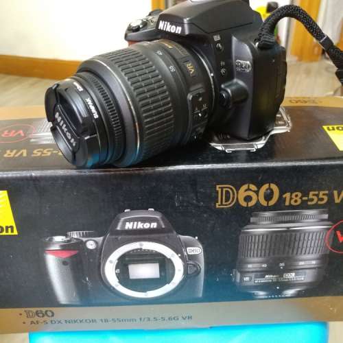 Nikon D60 18-55 VR With kit set