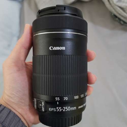 95%以上新~ Canon EF-S 55-250 F4-5.6 IS STM