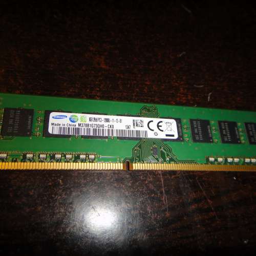 Samsung DDR3 1600 Ram 8GB 單條