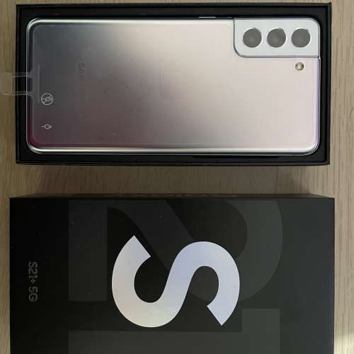 香港行貨 有單Samsung galaxy S21 + plus silver幻影銀 8GB Ram 256GB