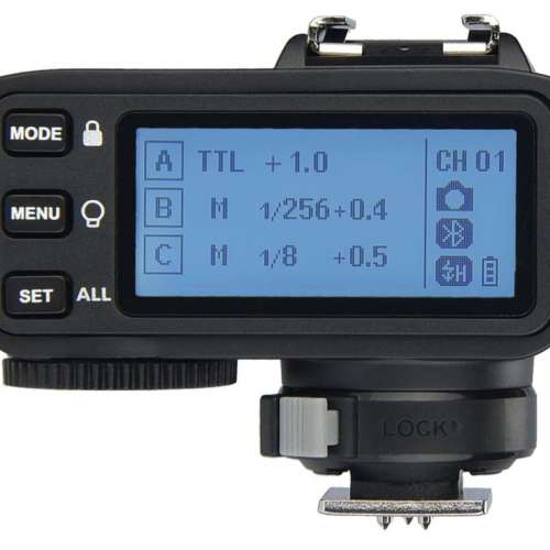 全新 神牛 GODOX X2T 引閃器 備有對應 CANON FUJIFILM 相機型號使用 以供選購