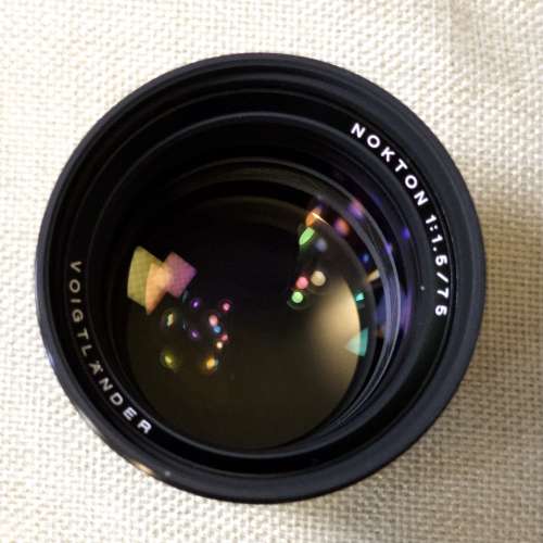 VoigtlanderNokton 75mm F1.5 (黑色）M mount