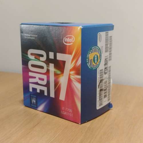 [出售] Intel® Core™ i7-7700 處理器 8M 快取記憶體，最高 4.20 GHz, 四核八線 (...