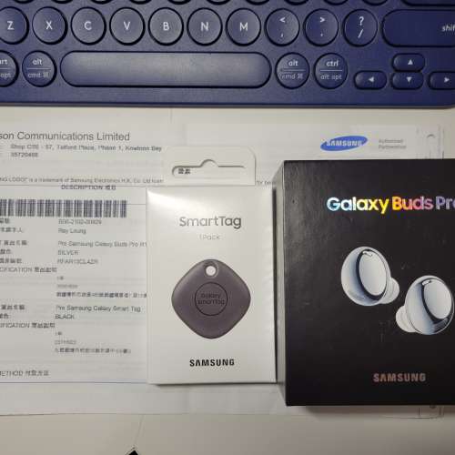 Samsung Galaxy Buds Pro 銀色 連 SmartTag 全新未開封