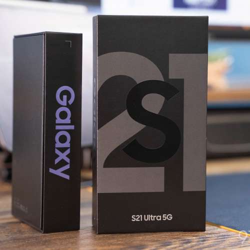 Samsung Galaxy S21 Ultra 5G 16GB + 512GB 黑色 （頂配版）