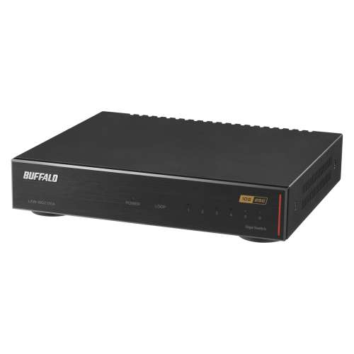 BUFFALO 10G 2.5G Switch LXW-10G2/2G4  (2x 10G + 4x 2.5G port)  Not Qnap 10gbe