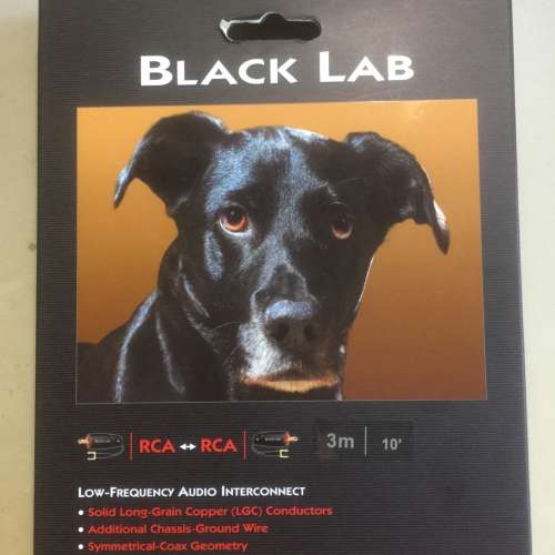 AUDIOQUEST black lab subwoofer cable